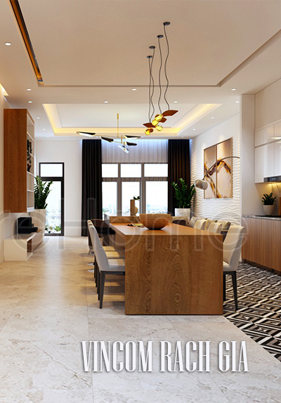  Thiết kế nội thất tại Vincom Rạch Giá